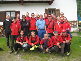 Gruppenfoto mit Bürgermeister Rudolf Nagl und Landesleiter Kurt Nairz