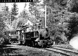 Igler-Bahn mit Dampflok