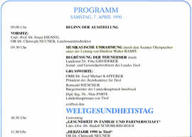 Innsbruck-Kongresshaus: Weltgesundheitstag