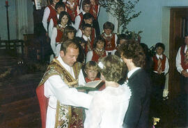 Pfarrkirche Volders: Hochzeit Riedl Hermann und Hannelore