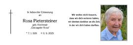 Pietersteiner Rosa