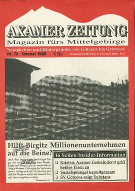 Erste Axamer Zeitung Nr. 73