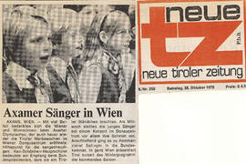 "Tirol-Woche" in WIEN: Neue Tiroler Zeitung