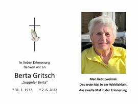 Gritsch Berta