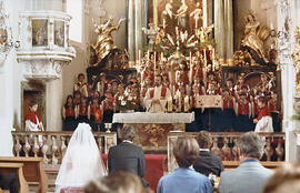 Hochzeit in der Pfarrkirche Birgitz