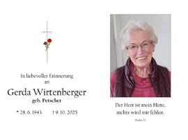 Wirtenberger Gerda
