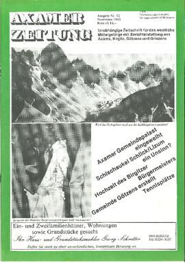 Erste Axamer Zeitung Nr. 32