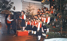 Sinzing/Eilsbrunn (Regensburg), Saal Brauereigaststätte Röhrl: Präsentation CD "Stille Nacht...