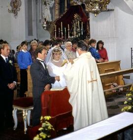 Axams, Pfarrkirche: Hochzeit