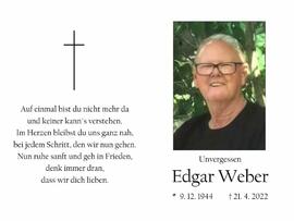 Weber Edgar