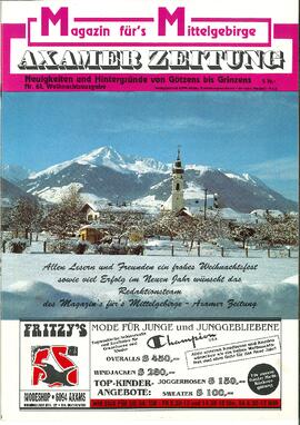 Erste Axamer Zeitung Nr. 61