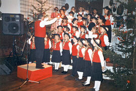 Sinzing/Eilsbrunn (Regensburg), Saal Brauereigaststätte Röhrl: Präsentation CD "Stille Nacht...