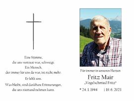 Mair Fritz