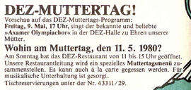 Innsbruck-DEZ: Muttertagskonzert