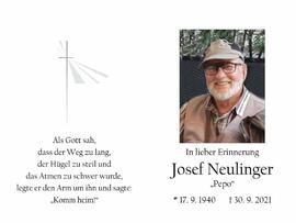 Neulinger Josef