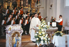 Weerberg, alte Pfarrkirche: Hochzeit