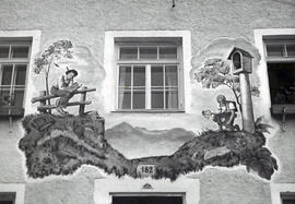 Alte VS-Fresko von Bernhard Falkner