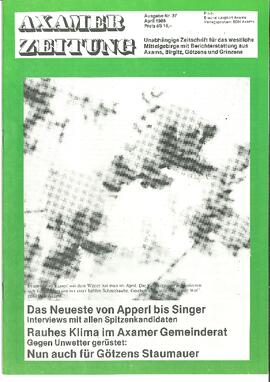Erste Axamer Zeitung Nr. 37