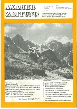 Erste Axamer Zeitung Nr. 13