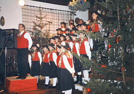 Sinzing/Eilsbrunn (Regensburg), Saal Brauereigaststätte Röhrl: Präsentation CD "Stille Nacht...