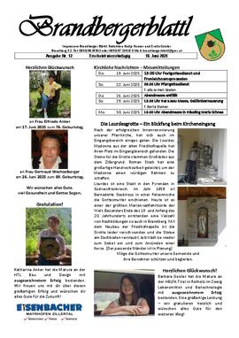 Brandberger Blattl