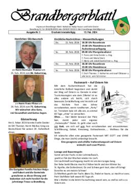 Brandberger Blattl