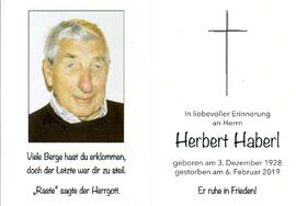 Haberl, Herbert