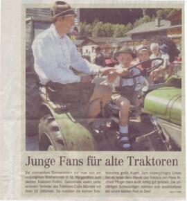 Traktortreffen mit Segnung