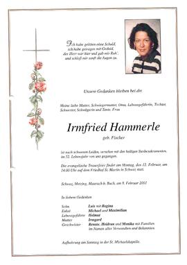 Hammerle, Irmfried