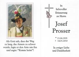 Prosser, Josef