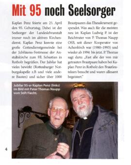 Feier für den beliebten Jubilar
