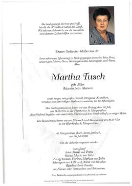 Tusch, Martha