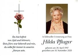 Pfluger, Hilda