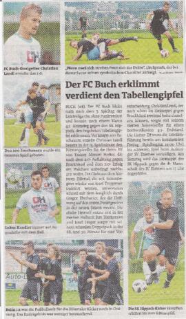 FC Buch erklimmt verdient den Tabellengipfel