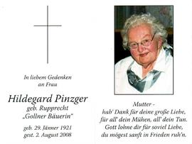 Pinzger, Hildegard