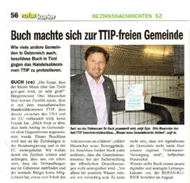 Buch machte sich zur TTIP-freien Gemeinde