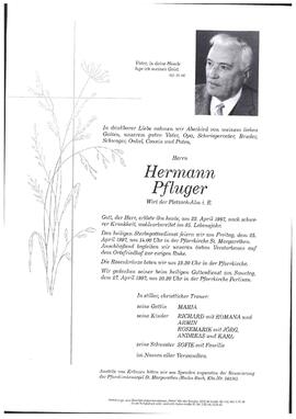 Pfluger, Hermann
