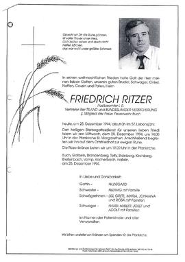 Ritzer, Friedrich