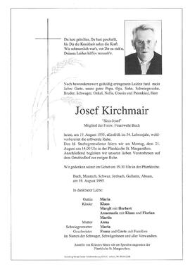 Kirchmair, Josef