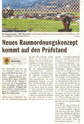 Neues Raumordnungskonzept