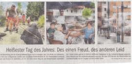 Heißester Tag des Jahres