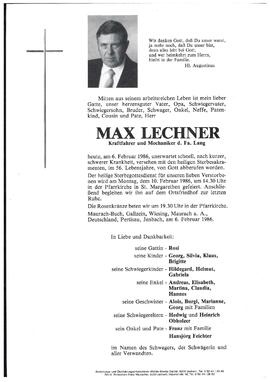 Lechner, Max