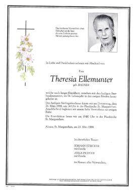 Ellemunter, Theresia