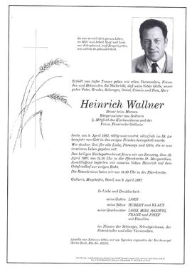 Wallner, Heinrich