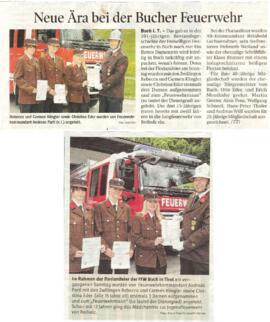 Neue Ära bei der Bucher Feuerwehr