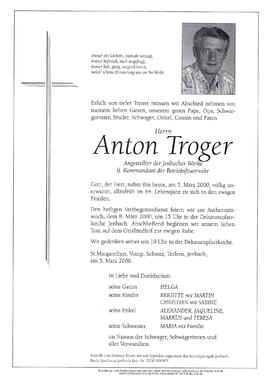 Troger, Anton