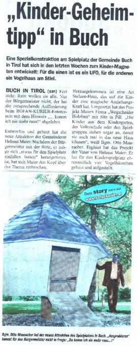 Kinder-Geheimtipp in Buch