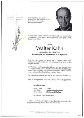 Kahn, Walter