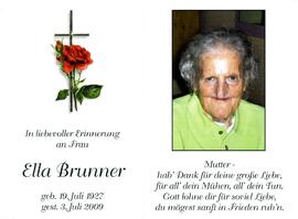 Brunner, Ella