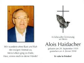 Haidacher, Alois